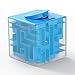 ThinkMax Money Maze Puzzle Box for Kids and Adults - Unique Way to Give Gifts for People You Love - Fun and Inexpensive Game Challenge for Children Birthday Christmas Gifts (blue)