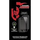 iPhone 4/4s Front and Rear - Antiglare Screen Protector/Clear Rear Protector - 100% Recycled Materials - Go Green - Lifetime Warranty - At&t Sprint Verizon - Matte Front + Clear Rear - Fingerprint Resistant - No Residue Adhesive