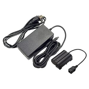 Nikon D5100 Digital Camera Adapter Power Supply Connector Kit - Replacement For Nikon EH-5A AC Adapter & Nikon EP-5A Power Supply Connector
