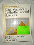 Basic statistics for the behavioral sciences