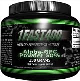 1FAST400 Alpha-GPC Powder 50% 150 grams( Five Pack)