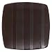 Metallic Stripe Set of 4 Salad Plates - Brown