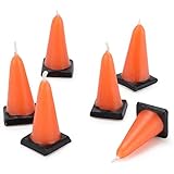 Construction Cone Molded Candles (6)