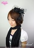 【帽子屋Waganse カチューシャ Tears of flower 】 ハンドメイドで心を込めてお作りしますの画像