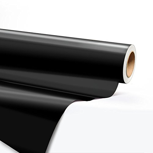 5ft x 35ft (175 Sq/ft) Hexis GLOSS DEEP BLACK Vinyl Car Wrap Film | HX20890B