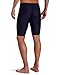TYR Sport Men's Solid Jammer Swim Suit,Navy,32