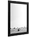 Craig Frames 200ASHBK 8 by 10-Inch Picture Frame, Wood Grain Finish, 0.75-Inch Wide, Black