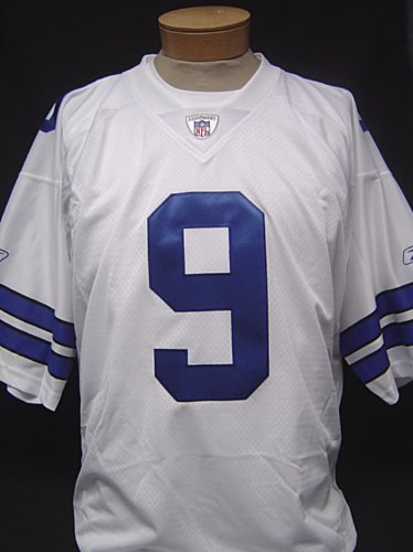 Adult Size 54 (2XL) Dallas Cowboys Tony Romo #9 Authentic White Jersey REEBOK