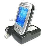 T-Mobile HTC MDA USB Cradle Twin Desktop Charger w/ Battery Slot