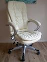 Cream Designer Executive Office Chair