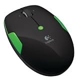 Logitech M345 Maus schnurlos schwarz-gr&uuml;n