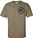 Gadsden and Culpeper Right to Bear Arms T-Shirt - Coyote Tan - 2XL