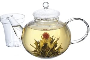 Grosche Monaco Glass Teapot With Infuser 1250 Ml 42 Fl. Oz Capacity