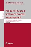 Product-focused software process improvement : 16th International Conference, PROFES 2015, Bolzano, Italy, December 2-4, 2015 : proceedings