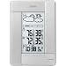Outdoor Living : Oregon Scientific BAR388HGA-S Wireless Weather Station with Temperature/Humidity Display and Self- Setting Atomic Clock, Silver