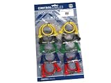 Pack of 10 2FT Jack - Jack Angled Patch Leads (198)