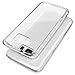 Galaxy Note 7 Case, Enther [Ultimate Cushion] Clear Thin Slim Scratch / Dust Proof Hybrid Transparent Case with Shock Absorb Trim Bumper