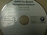 navigation CD # 3 for BMW, Land Rover or Mini Cooper. Disk covers North Central (map date 2011)