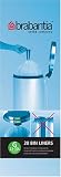xs-stock Brabantia Touch Bin, Matt Steel, 30 Litre