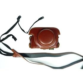 AST Panasonic Lumix LX3 LX5 EVER READY CAMERA CASE BAG - Brown