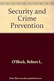 Security and crime prevention