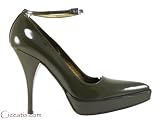 Prada Women's Patent Platform Pumps Heels Shoes