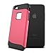 iPhone 7 Case, Snugg Apple iPhone 7 Dual Layer Slim Cover [Infinity Series] Protective Bumper Shell Skin - Coral Red