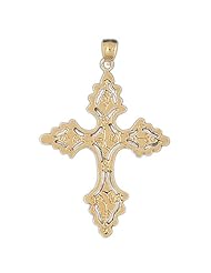 CleverEves 14k Gold Pendant Cross 8.3 - Gram(s)