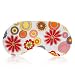 Cris Notti Floral Tangerine Sleep Mask