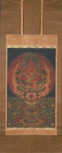 Classic Art Poster - Aizen Myoo by Maker unknown Japanese 24 X 10.5