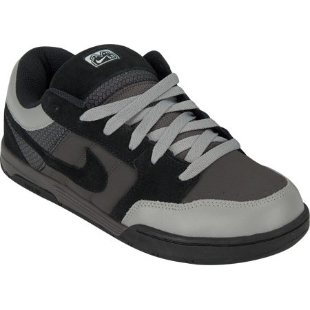 NIKE Air Mogan Mens Shoes - Med Grey/Black Midnight Fog