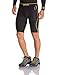 SKINS A200 Men's Compression Half Tights, Small, Black/Yellow