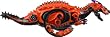iloveRobots Blazor - Raging Roaring Raptor Red