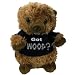 Small Stuffed Soft And Cuddly Cute Plush Beaver Toy In Shirt With Got Wood Saying, 6 Sitting - 9 Standing