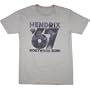 Jimi Hendrix Hollywood Bowl Screen T-Shirt