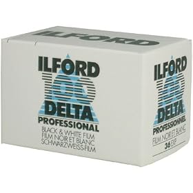 Ilford - 35mm Black and White Print Film Delta ISO 100 36 Exposure Film by Ilford