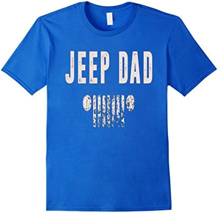 Men's Men's Jeep Dad T-Shirt Fathers day 2016 Gift XL Royal Blue