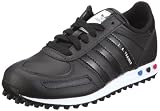 adidas Originals LA TRAINER J G51173, Unisex - Kinder, Sneaker, Schwarz (BLACK 1 / WHITE / BLACK 1), EU 32
