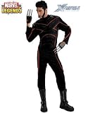 X-Men Movie Wolverine Adult's Black Costume Large 42-46