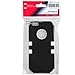 MYBAT IPHONE5HPCTUFFSO003NP Premium TUFF Case for iPhone 5 - 1 Pack - Retail Packaging - Black/Solid White