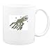 Mug with hurrying, swimming, ocean, squid, animal