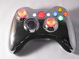 Chrome Red SE Xbox 360 5 Mode Rapid Fire Adjustable Modded Wireless Lighted Controller Remote