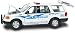 Gearbox 1/43 Melbourne Beach FL Ford Expedition Police Car