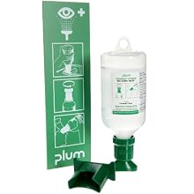 Bel-Art, Scienceware, 248804001, Eye Wash, 0.9% Saline, 1x500ml Uncovered Station