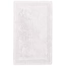 Pinzon Luxury Reversible Cotton Bath Mat - 30 x 50 inch, White