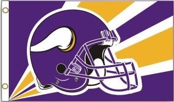 F31B MINNESOTA VIKINGS 3'x5' Heavy Duty Flag