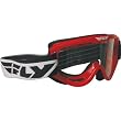 Fly Racing Focus Adult Dirt Bike Motorcycle Goggles Eyewear - Red