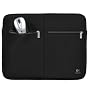Logitech 15,4 Zoll Kinetik Notebook Tasche + Logitech V220 optische Notebook Maus schnurlos