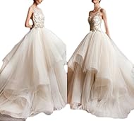 Sexy Floor Length Sequined Organza/Tulle 2015   Ball Gown Evening Dress/Prom Dress/Party Dress/Wedding Dress 