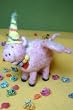 Bird Brain Designs Flying Party Pig Needle Felting Kit
